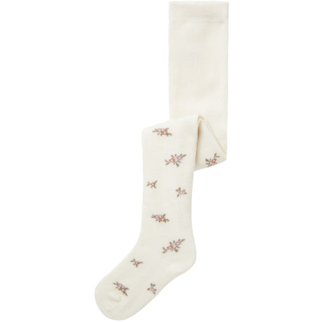 Name It Snow White Small Flowers Nmfwak Wo/Bl Strumpbyxar Aoj