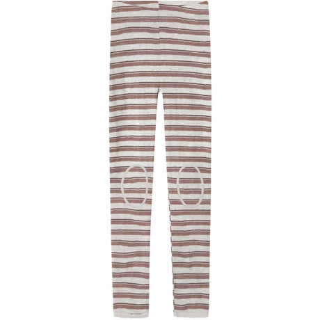 Name It Antler Snow White Nkfwang Ull Needle Leggings