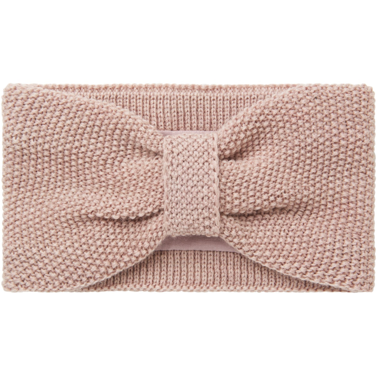 Name It Shadow Gray Nkfwrilla Ull Stickad Pannband