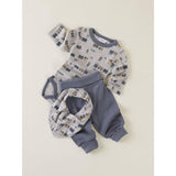 Name It Folkstone Gray Nbmwillit Ull Byxor