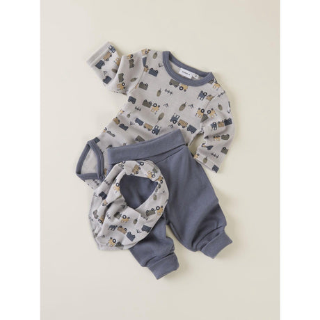 Name It Folkstone Gray Nbmwillit Ull Byxor