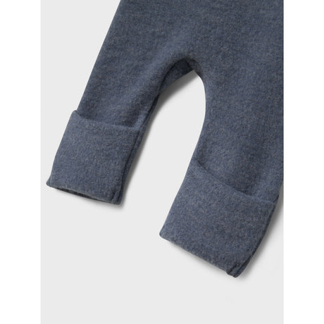 Name It Folkstone Gray Nbmwmino Ull Bru Ls Dräkt Noos