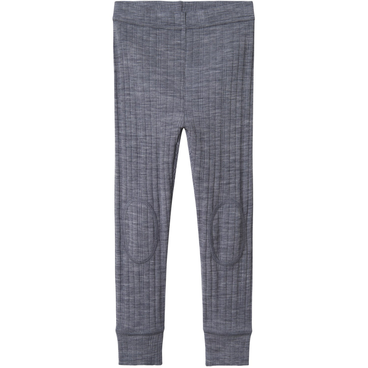 Name It Folkstone Gray Nmmwang Ull Needle Long Johns Solid Noos