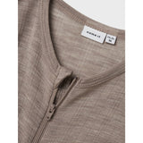 Name It Satellite Nmmwang Ull Needle Nattdräkt Solid