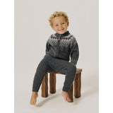 Name It Ombre Blue Iceland Nmmwriss Ull Ls Stickad Card