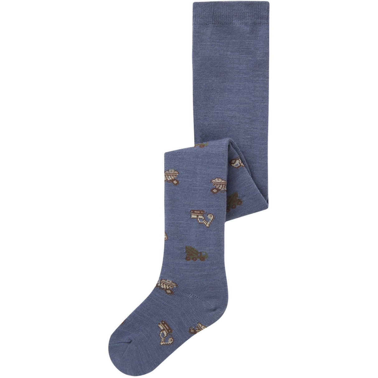 Name It Folkstone Gray Working Machines Nmmwak Wo/Bl Strumpbyxar Aoj