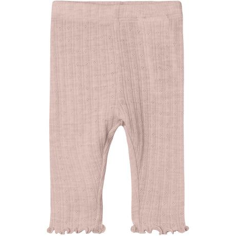 Name It Shadow Gray Nbfwossa Wo/Si Rib Leggings