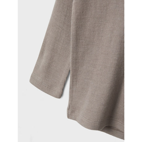 Name It Satellite Nmmwossa Wo/Si Rib Ls Topp