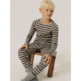 Name It Satellite Ombre Blue Nkmwang Ull Needle Ls Topp Stripe