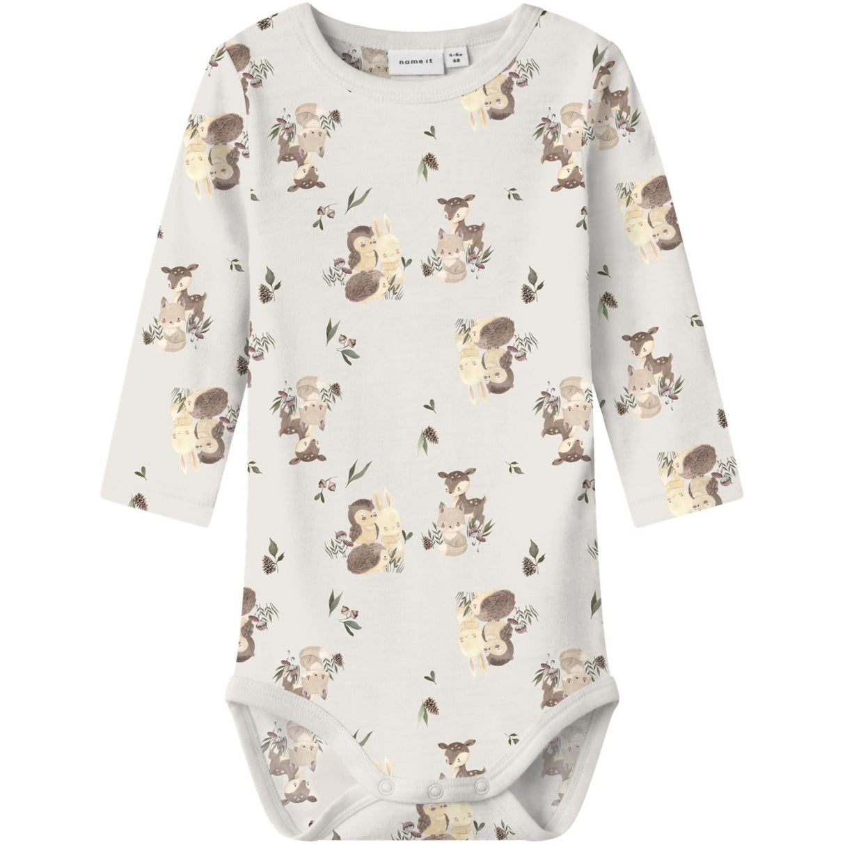 Name It Snow White Forest Animals Nbnwillu Ull Ls Body