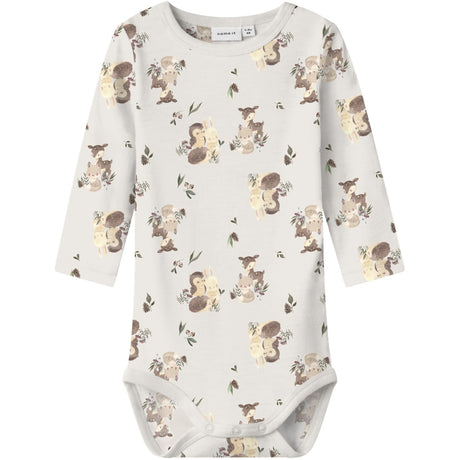Name It Snow White Forest Animals Nbnwillu Ull Ls Body