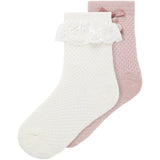 Name It Snow White Nmfwakma Wo/Bl Structure 2P Strumpor