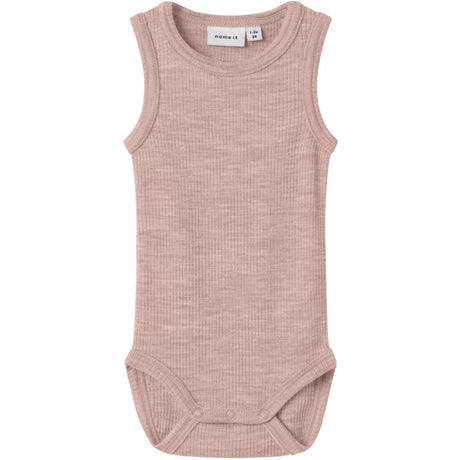 Name It Shadow Gray Nbnwax Ull Rib Tank Body