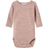 Name It Shadow Gray Nbnwax Ull Rib Ls Body Noos