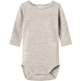 Name It Nacreous Cloud Nbnwax Ull Rib Ls Body Noos