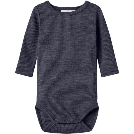 Name It Ombre Blue Nbnwax Ull Rib Ls Body Noos