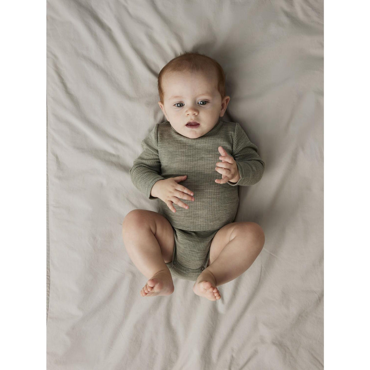 Name It Dried Sage Nbnwax Ull Rib Ls Body Noos