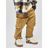 Name It Dull Gold Nmmben Cargo R Twi Byxor 1771-Hi Noos