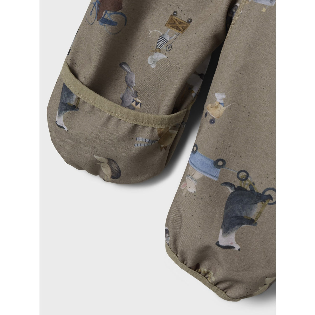 Name It Silver Mink Go Nbnalfa08 Softshell Dräkt Aop Fo