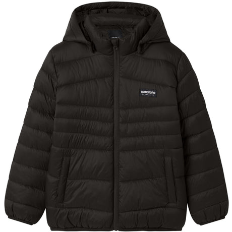 Name It Black Nkmmarble Jacka Pb Noos