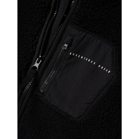 Name It Black Nknmattia Sherpa Jacka Pb