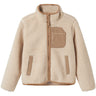 Name It Moonbeam Chest Pocket Savannah Tan Nknmattia Sherpa Jacka Pb