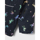 Name It Dark Sapphire Unicorn Nmfmaxi Pa Jacka Foil Aop Noos