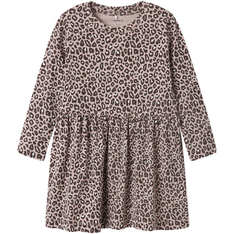 Name It Burnished Lilac Nmfleoana Ls Klänning