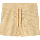 Lil'Atelier Sea Mist Nmfhope Stickad Shorts Lil