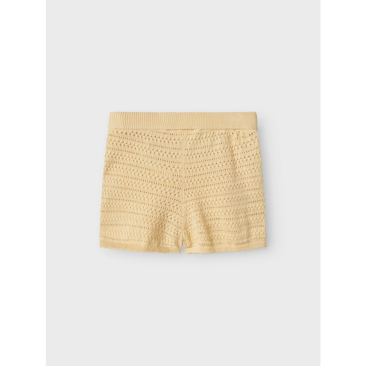 Lil'Atelier Sea Mist Nmfhope Stickad Shorts Lil
