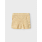 Lil'Atelier Sea Mist Nmfhope Stickad Shorts Lil