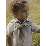 Lil'Atelier Bleached Sand Nmmtarou Ss Loose Skjorta Lil