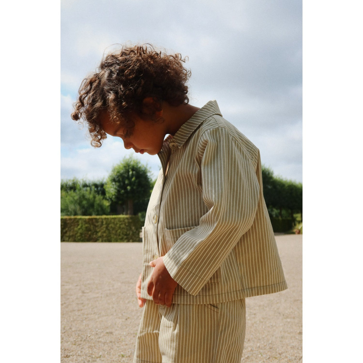 Konges Sløjd Tea Stripe Frankie Över Skjorta Gots