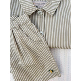 Konges Sløjd Tea Stripe Frankie Över Skjorta Gots