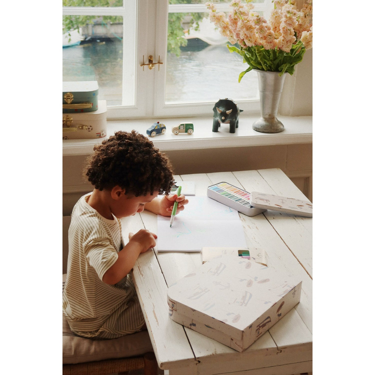 Konges Sløjd Tea Stripe Famo Set Gots