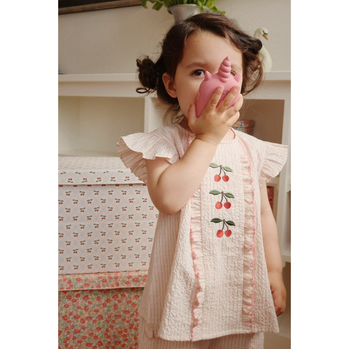 Konges Sløjd Sparkling Pink Glitter Unicorn Walkie Talkie