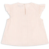 Konges Sløjd Peony Stripe Ellie Frill Topp Gots