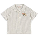 Konges Sløjd Stripe Bluie Elliot Ss Skjorta Gots