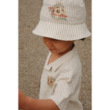 Konges Sløjd Stripe Bluie Elliot Ss Skjorta Gots