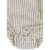 Konges Sløjd Stripe Bluie Elliot Romper Gots