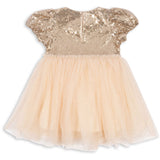 Konges Sløjd Gold Blush Starla Puff Sleeve Klänning