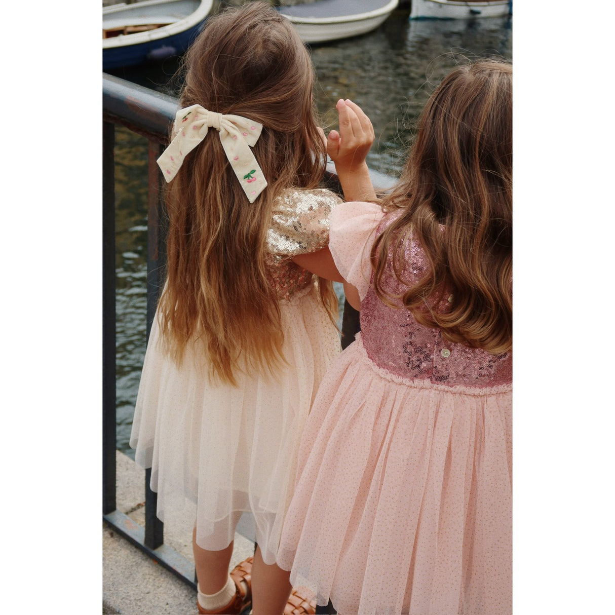 Konges Sløjd Gold Blush Starla Puff Sleeve Klänning