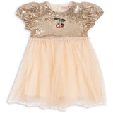 Konges Sløjd Gold Blush Starla Puff Sleeve Klänning