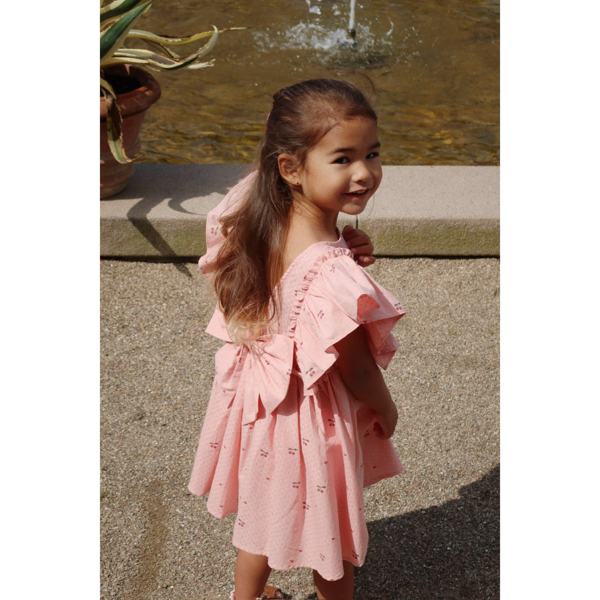 Konges Sløjd Cherry Coeur Evia Rosett Klänning Gots