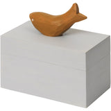 Ferm Living Mist Blue/Aged Gold Harbour Box Fish