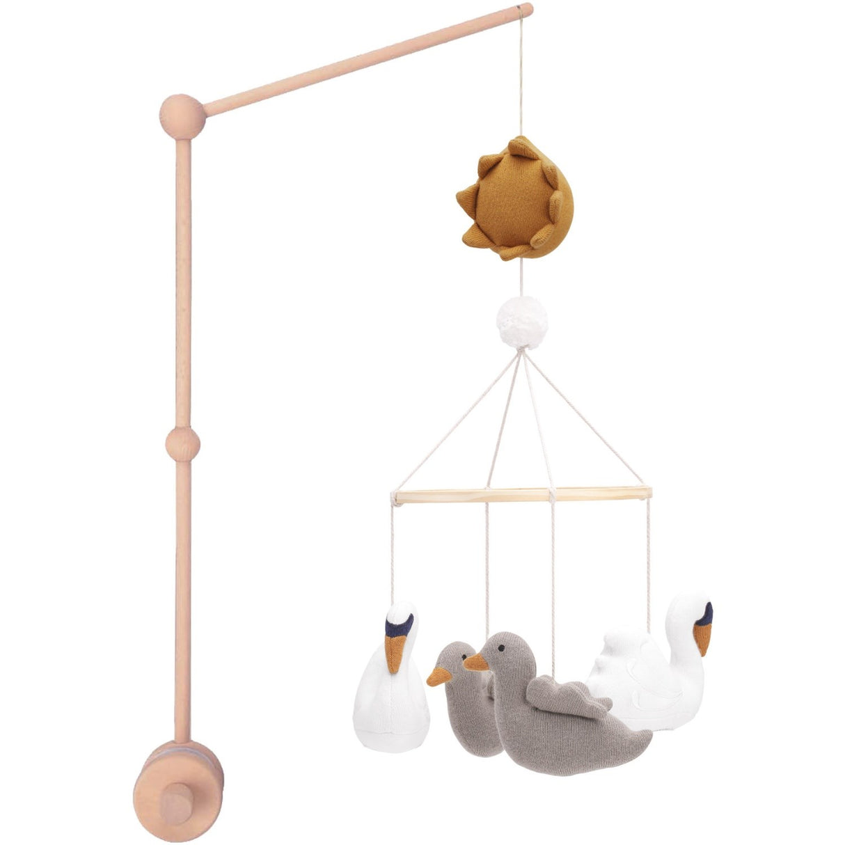 Vanilla COPENHAGEN Swan Musik Mobil Med Holder