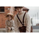 Silly Silas Sand Brown Kids' Braces