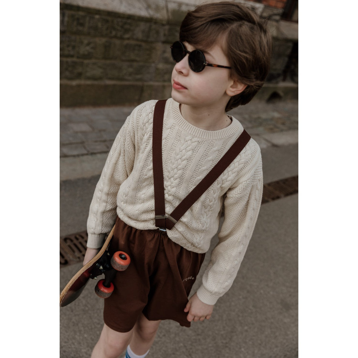 Silly Silas Chocolate Brown Kids' Braces