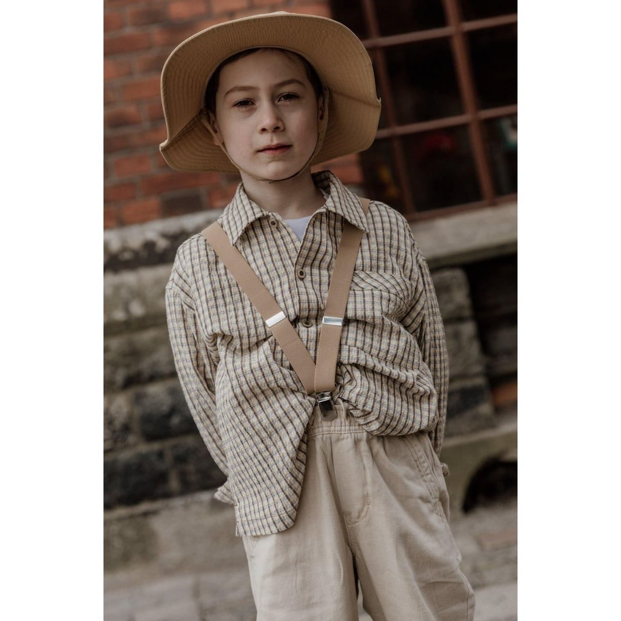 Silly Silas Sand Brown Kids' Braces