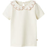 Lil'Atelier Coconut Milk Misty Rose Nmffundo Ss Slim Topp Lil